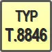 Piktogram - Typ: T.8846